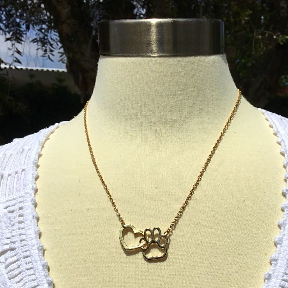 DOG LOVERS NECKLACE MY PET IN MY HEART ❤️ NECKLACE - Picture 5 of 7